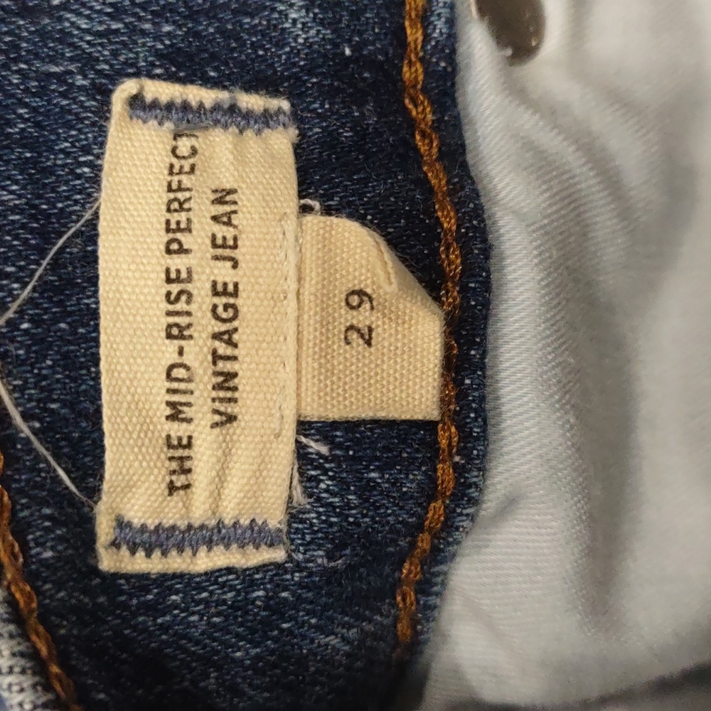 MADEWELL THE MID-RISE PERFECT VINTAGE JEANS. - Picture 12 of 17